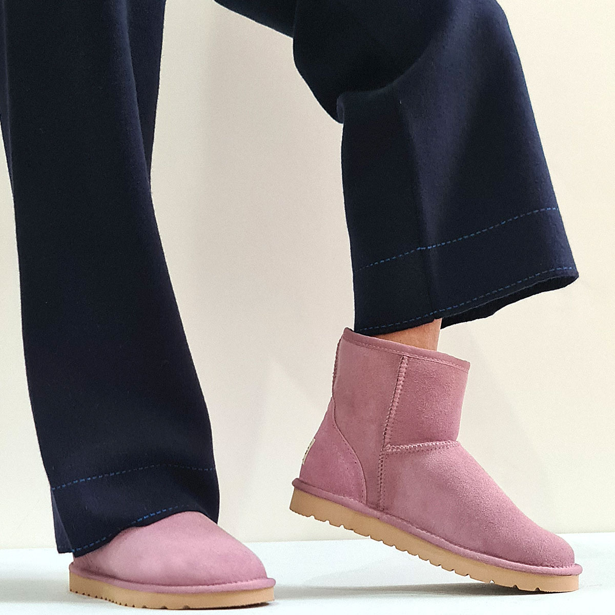 Dusty Mauve is a rich, pastel darker pink that exudes understated elegance.