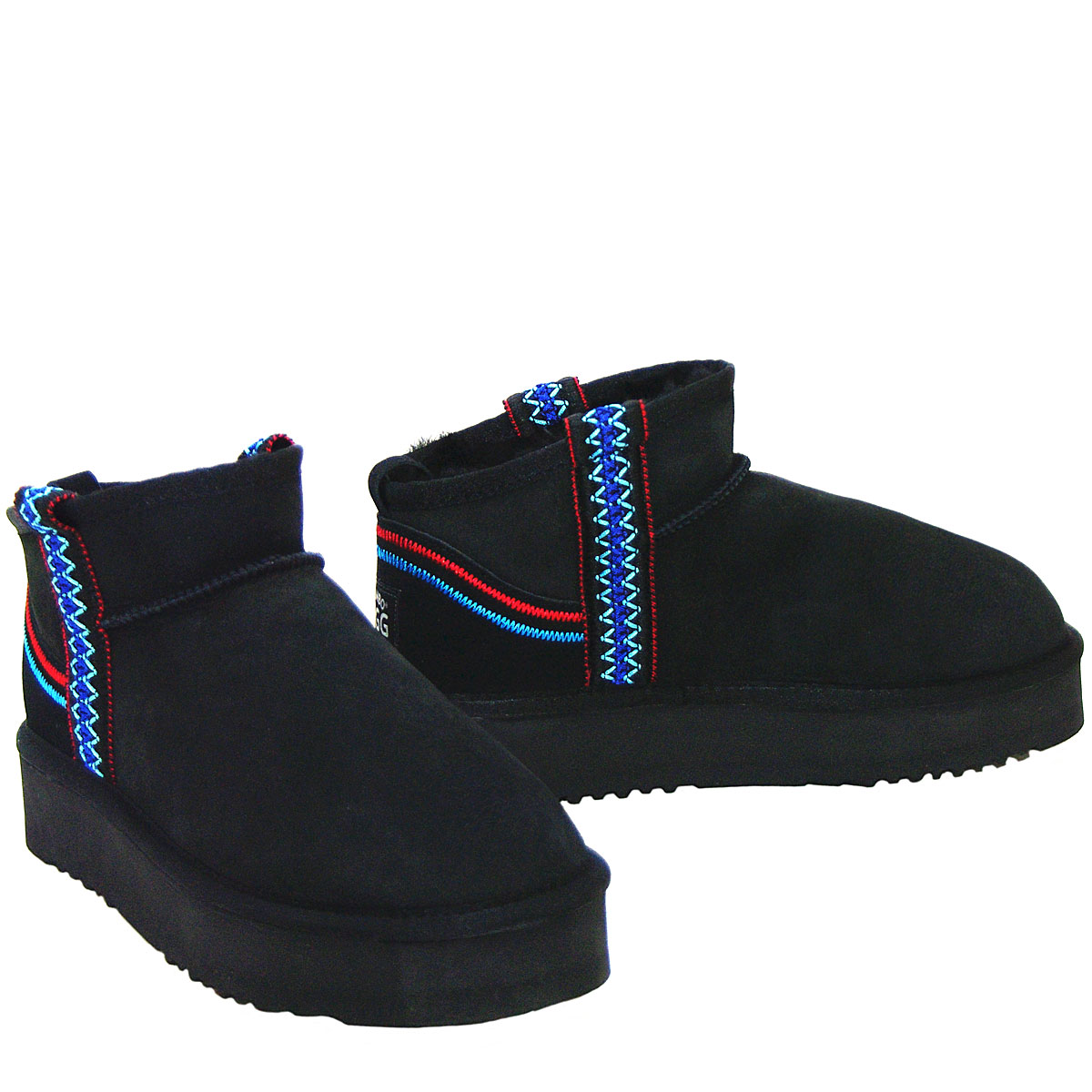 Boho Platform Uggs Black}