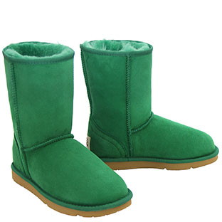 Deluxe Classic Short Ugg Boots - Clover Green