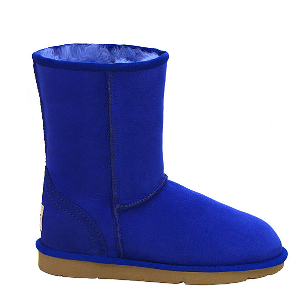 Deluxe Classic Short Ugg Boots - Cobalt