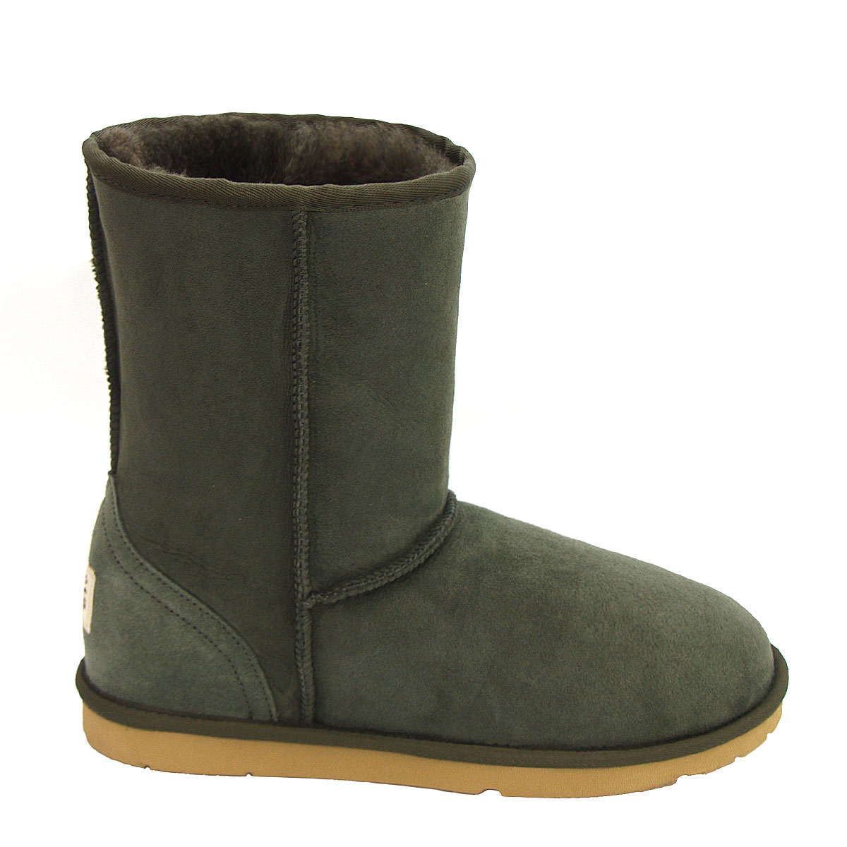 Deluxe Classic Short Ugg Boots - Khaki 