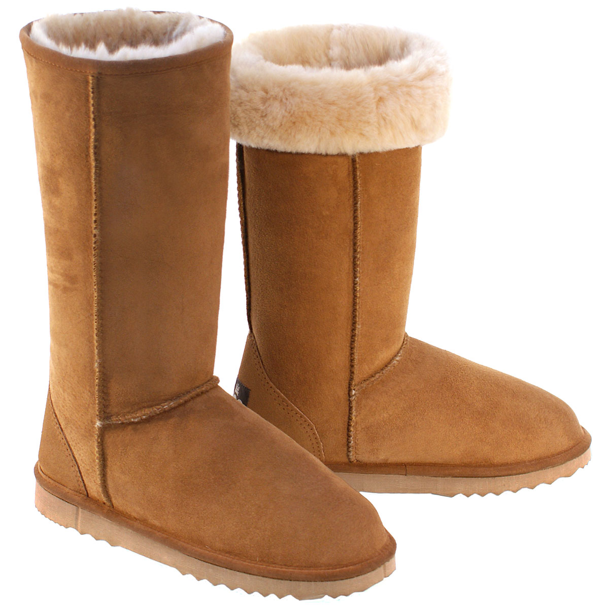 Deluxe Classic Tall Ugg Boots - Chestnut