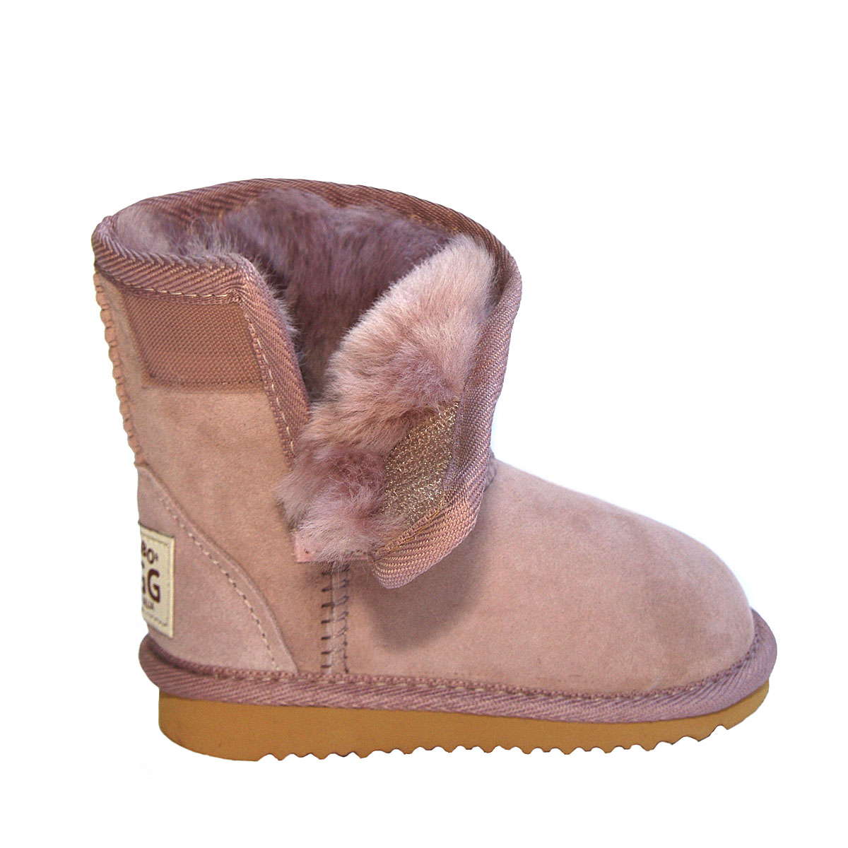 Cutesy Kids Ugg Boots - Dusty Pink