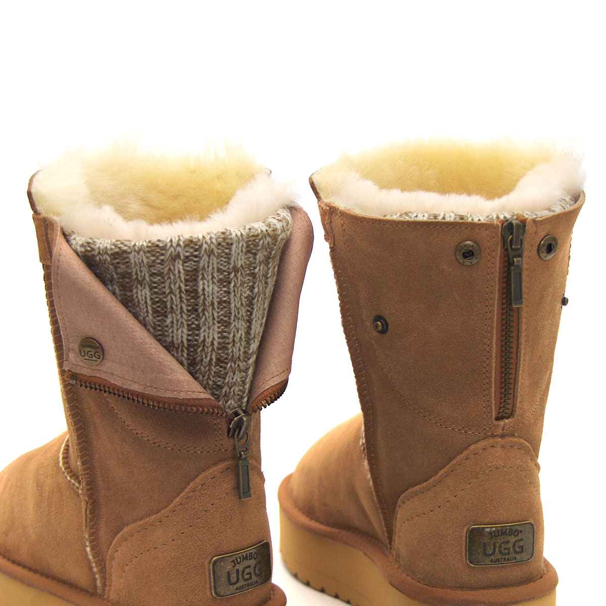 Fusion Platform Ugg Boots - Chestnut