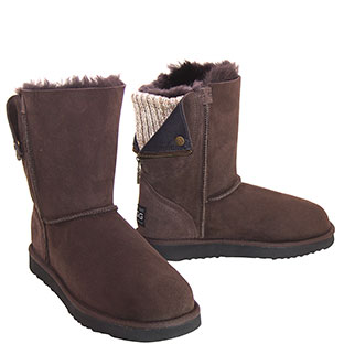 Fusion Short Ugg Boots - Chocolate