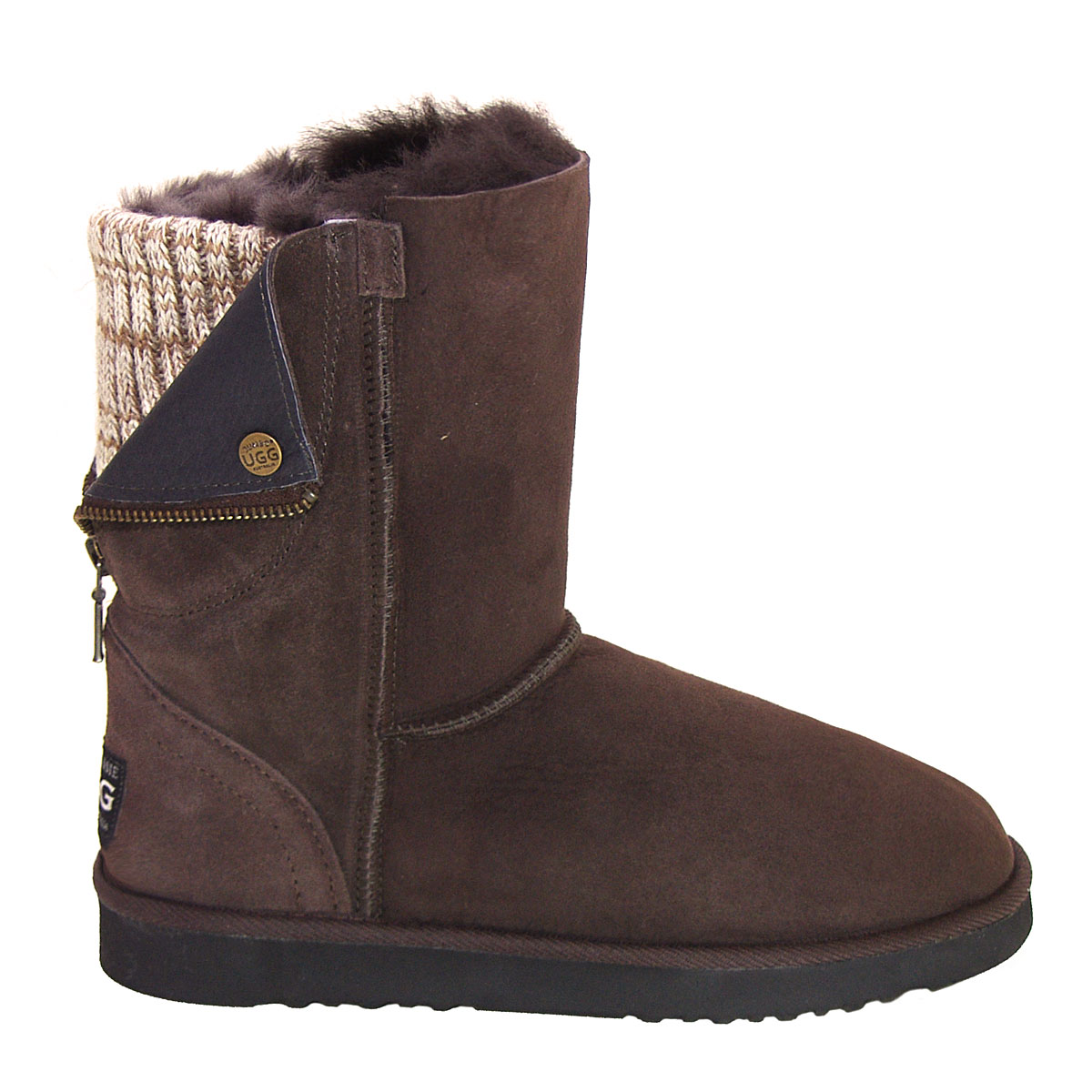 Fusion Short Ugg Boots - Chocolate