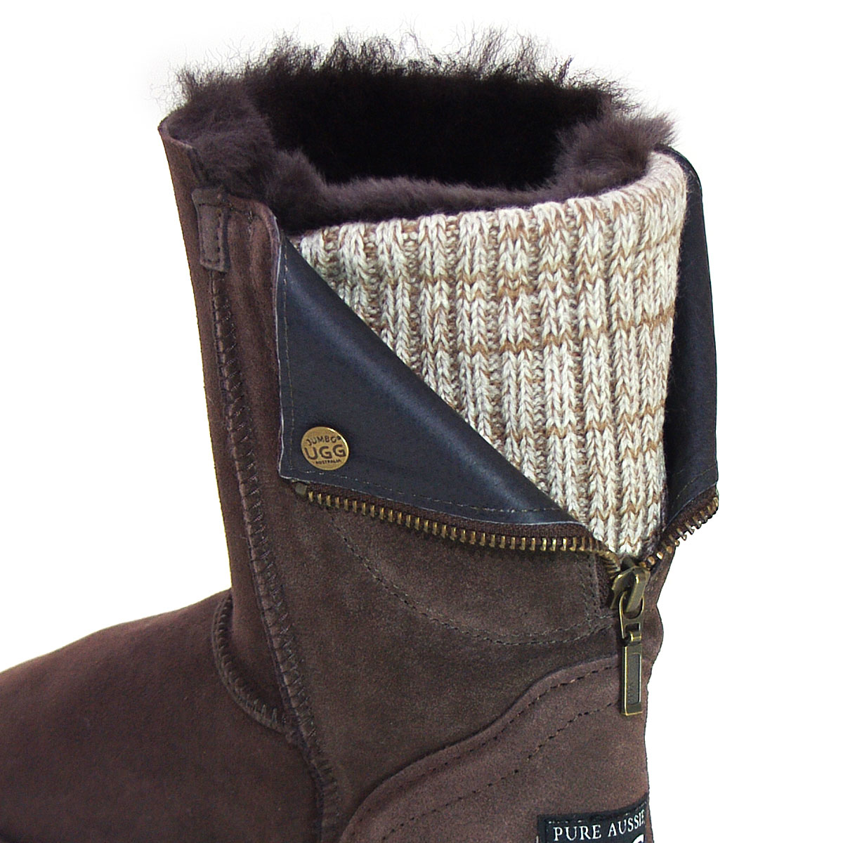 Fusion Short Ugg Boots - Chocolate