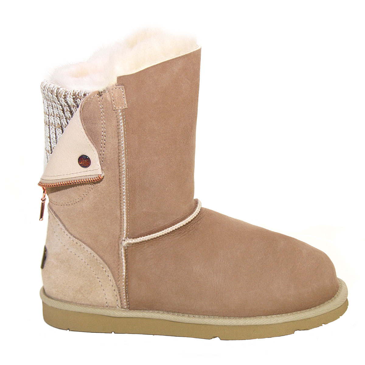 Fusion Short Ugg Boots - Sand