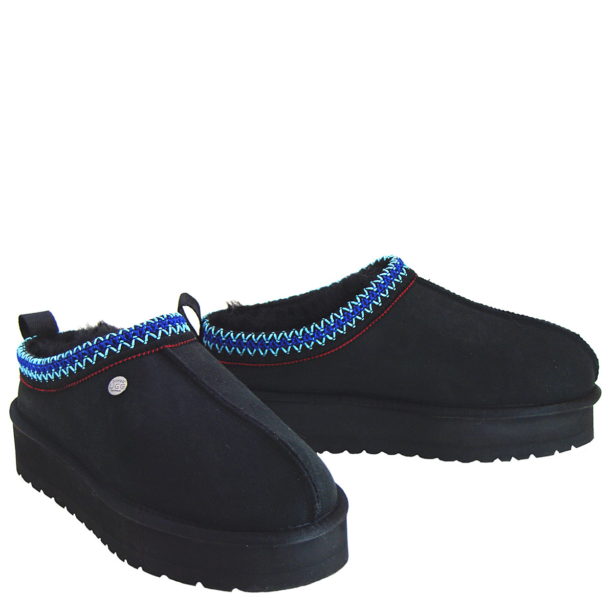 Jerena Platform Scuffs Black