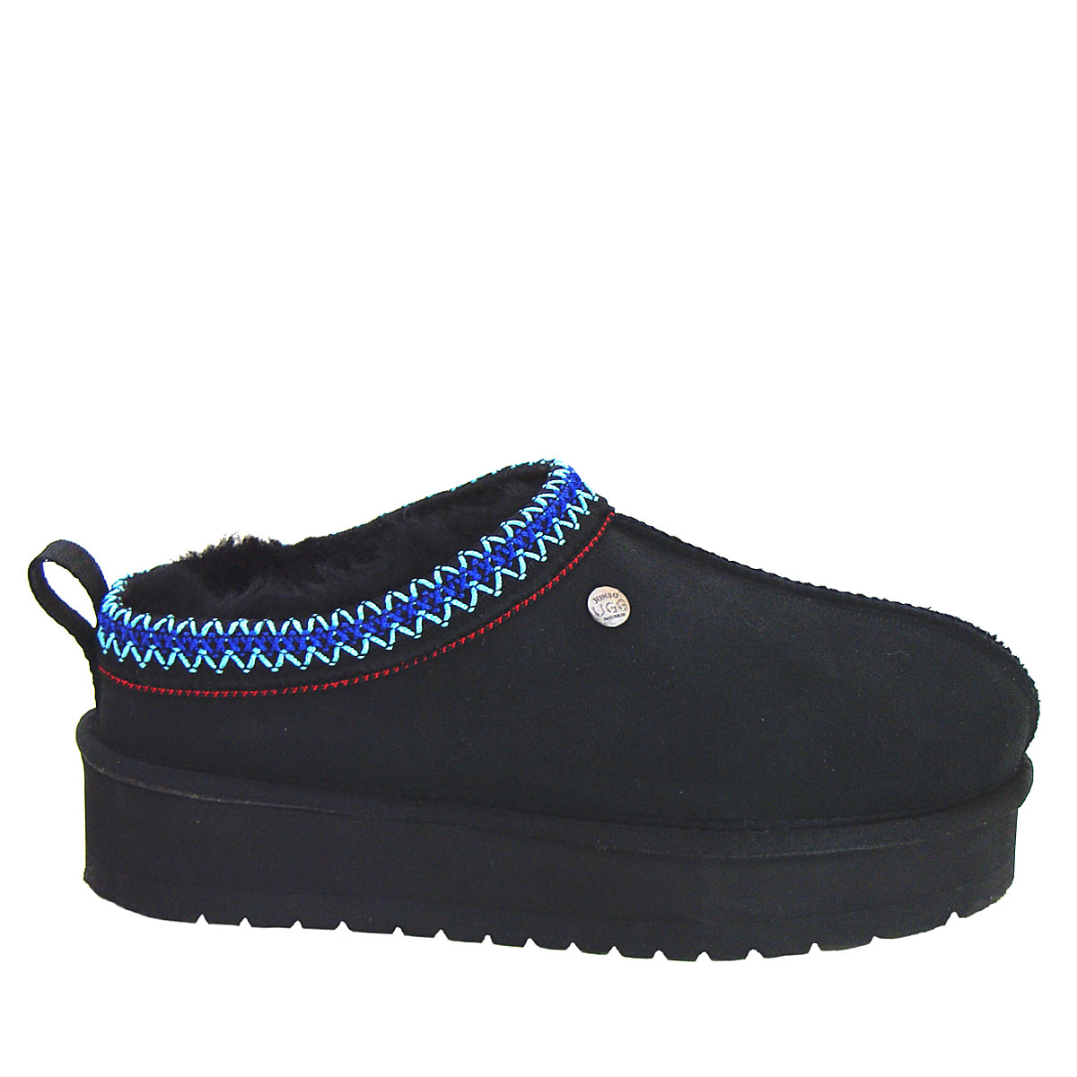 Jerena Platform Scuffs Black