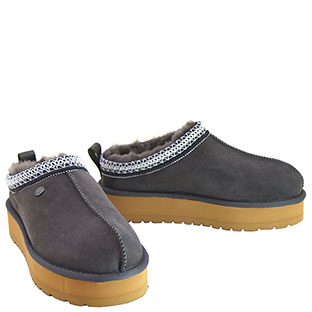 Jerena Platform Scuffs Grey