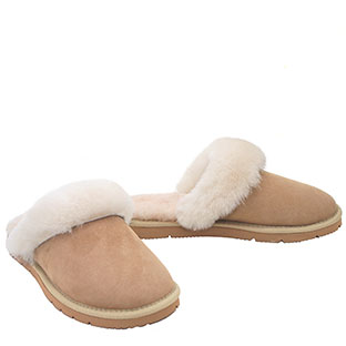 Ladies Lux Scuffs Sand