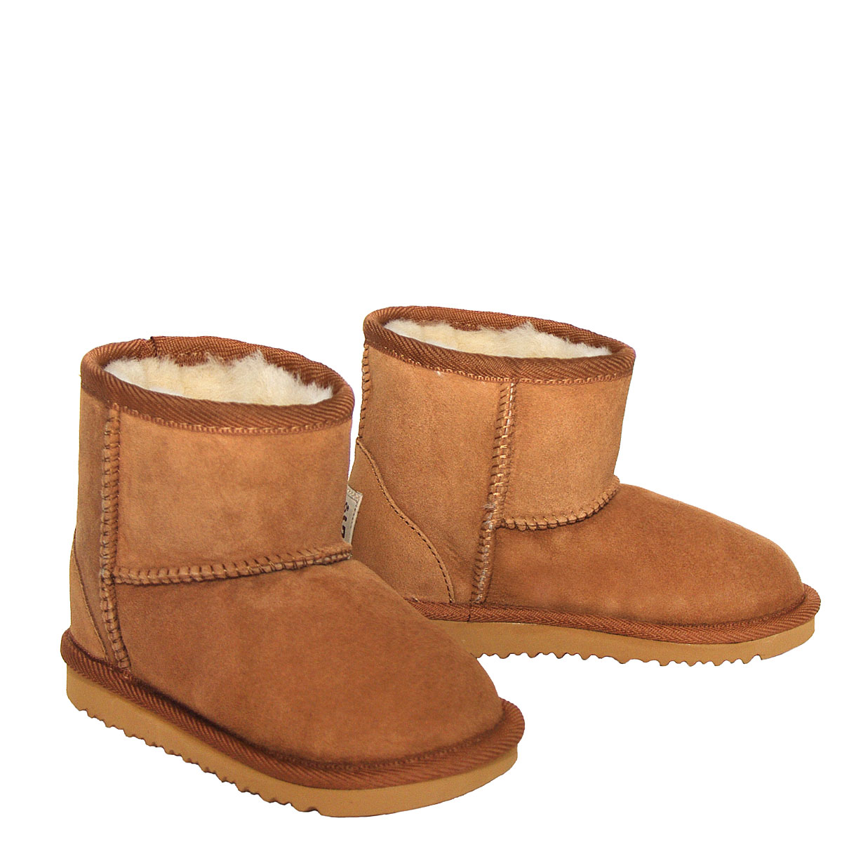 Mini Kids Ugg Boots - Chestnut