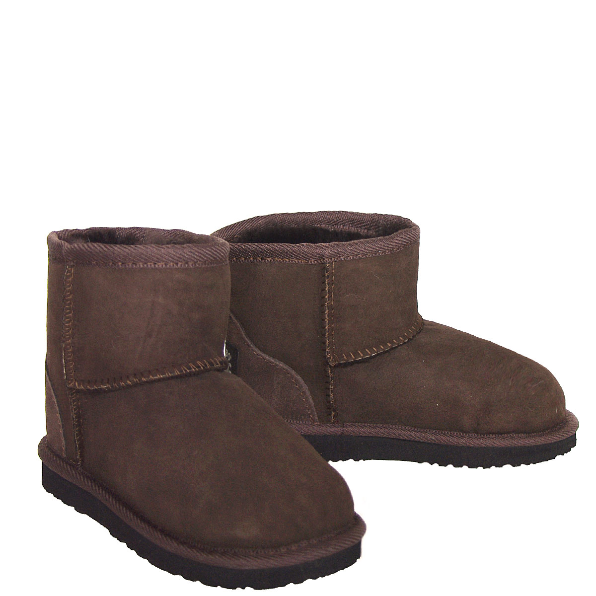 Mini Kids Ugg Boots Chocolate