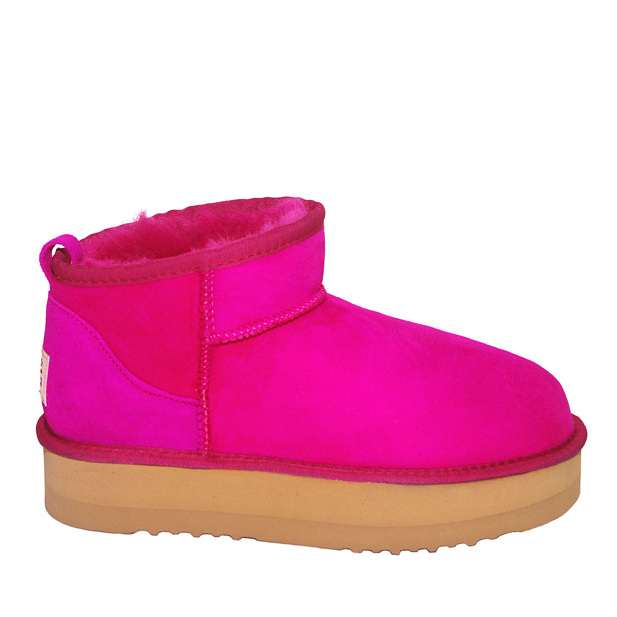 Oxford Mini Platform Ugg Boots - Strawberry 