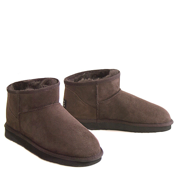 Oxford Mini Ugg Boots - Chocolate