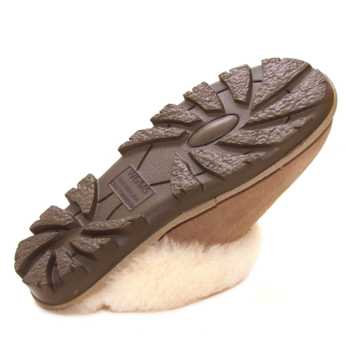 Luxe Ridge Sheepskin Scuffs Sand