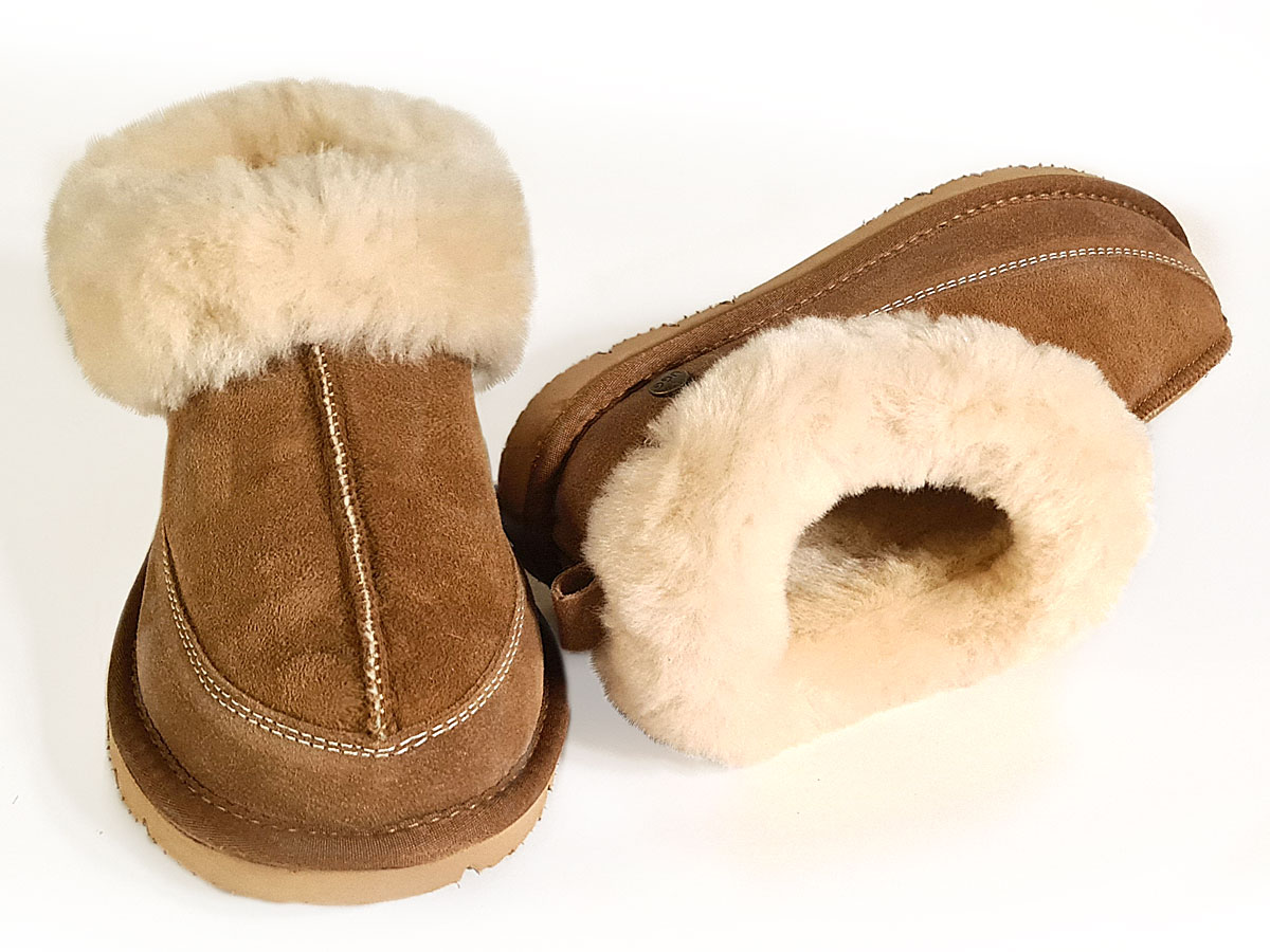 Royal Australia Sheepskin Slippers in Chestnut